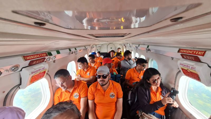 Inside Lukla Flight