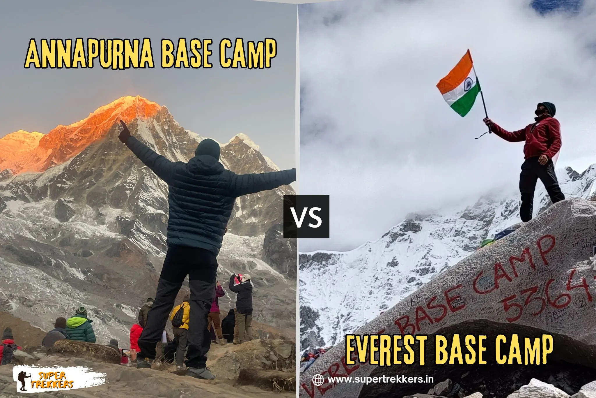 Annapurna Base Camp Trek vs Everest Base Camp Trek – Complete Comparison Guide
