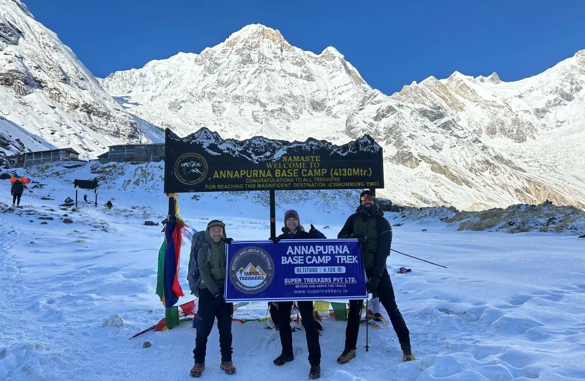 
Annapurna Base Camp in winter