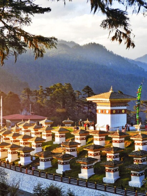 Bhutan Tour Package Dochula Pass 108 chortens