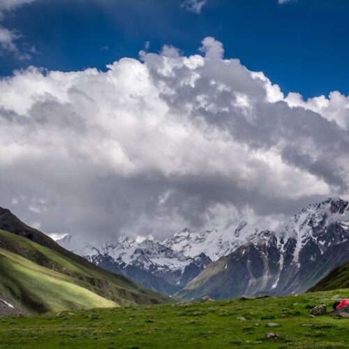 Bhaba Valley on Pin Bhaba Pass Trek
