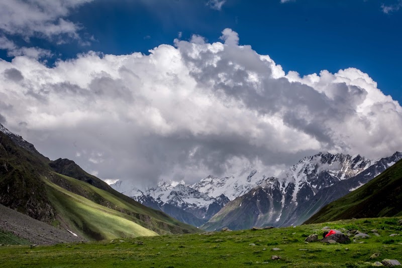 Bhaba Valley on Pin Bhaba Pass Trek